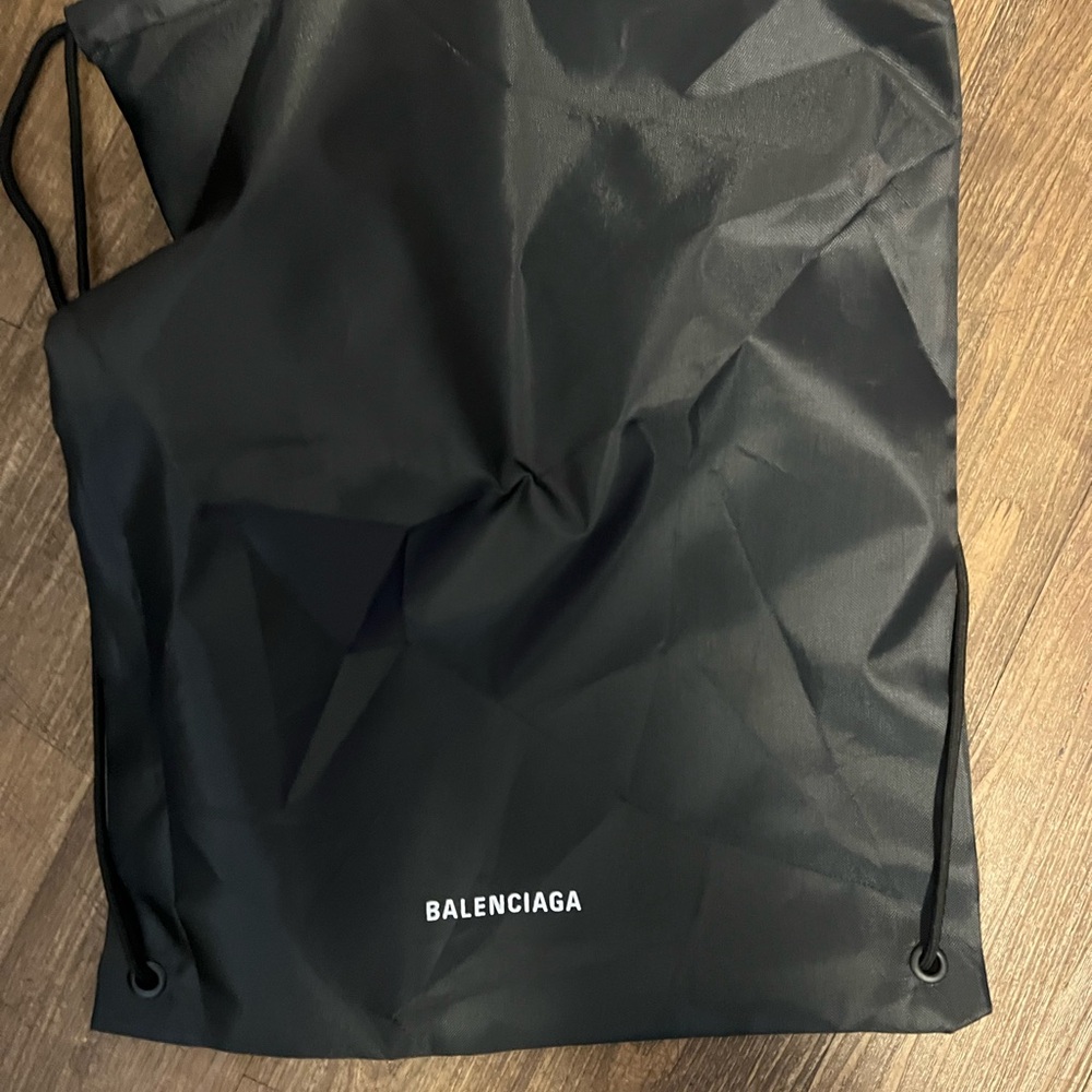 Balenciaga drawstring bag